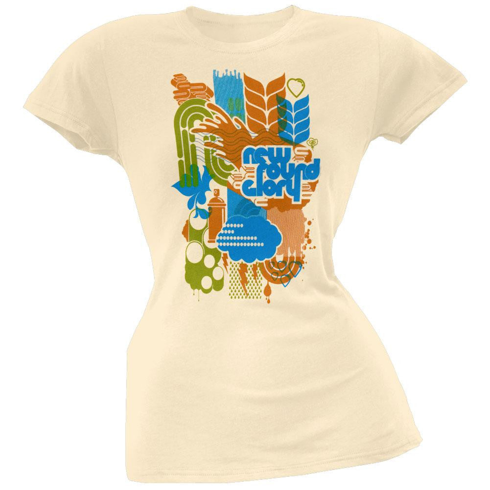 New Found Glory - Collage Juniors T-Shirt Juniors T-Shirts New Found Glory