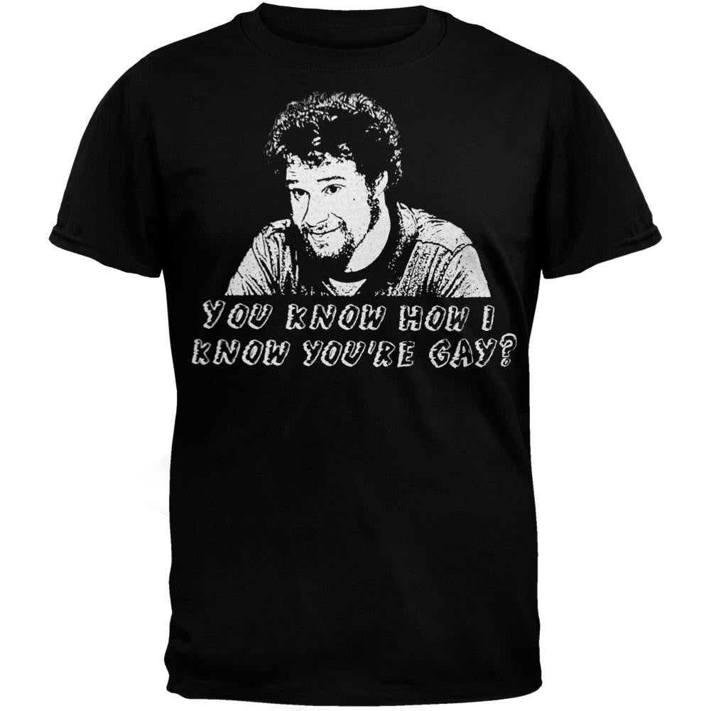 40 Year-Old Virgin - How I Know T-Shirt Men's T-Shirts 40 Year Old Virgin SM Black
