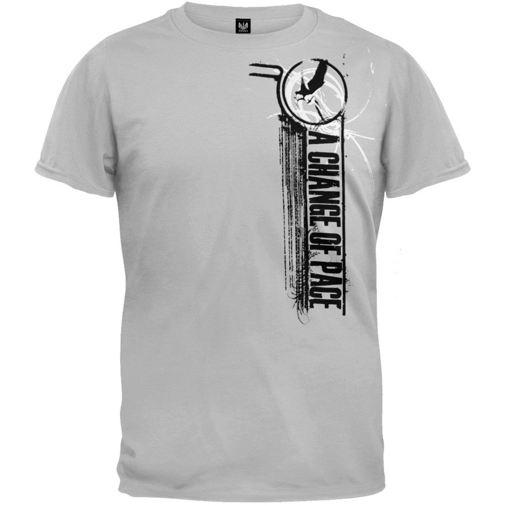 A Change Of Pace - Falcon T-Shirt Men's T-Shirts A Change of Pace XL Grey