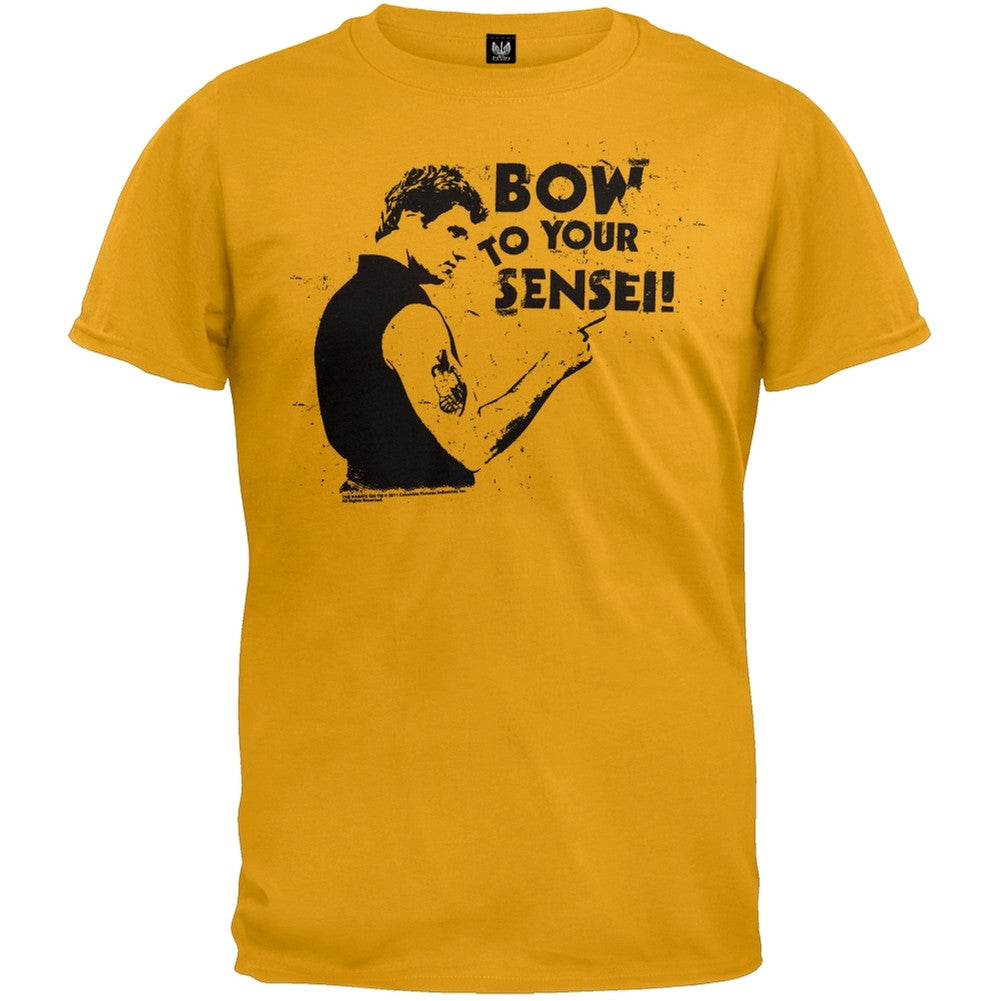 Karate Kid - Bow T-Shirt Men's T-Shirts Karate Kid 2XL Yellow