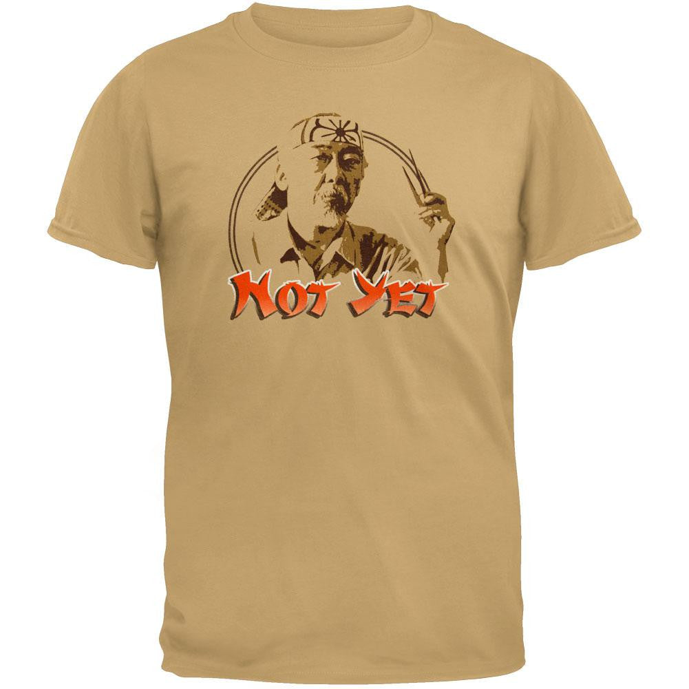 Karate Kid - Not Yet T-Shirt Men's T-Shirts Karate Kid 2XL Beige