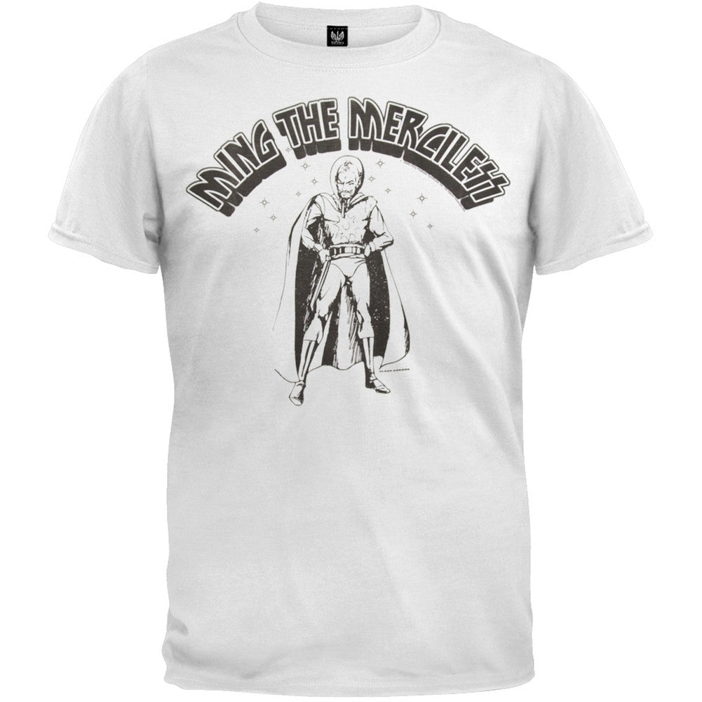 Flash Gordon - Ming T-Shirt Men's T-Shirts Flash Gordon 2XL White