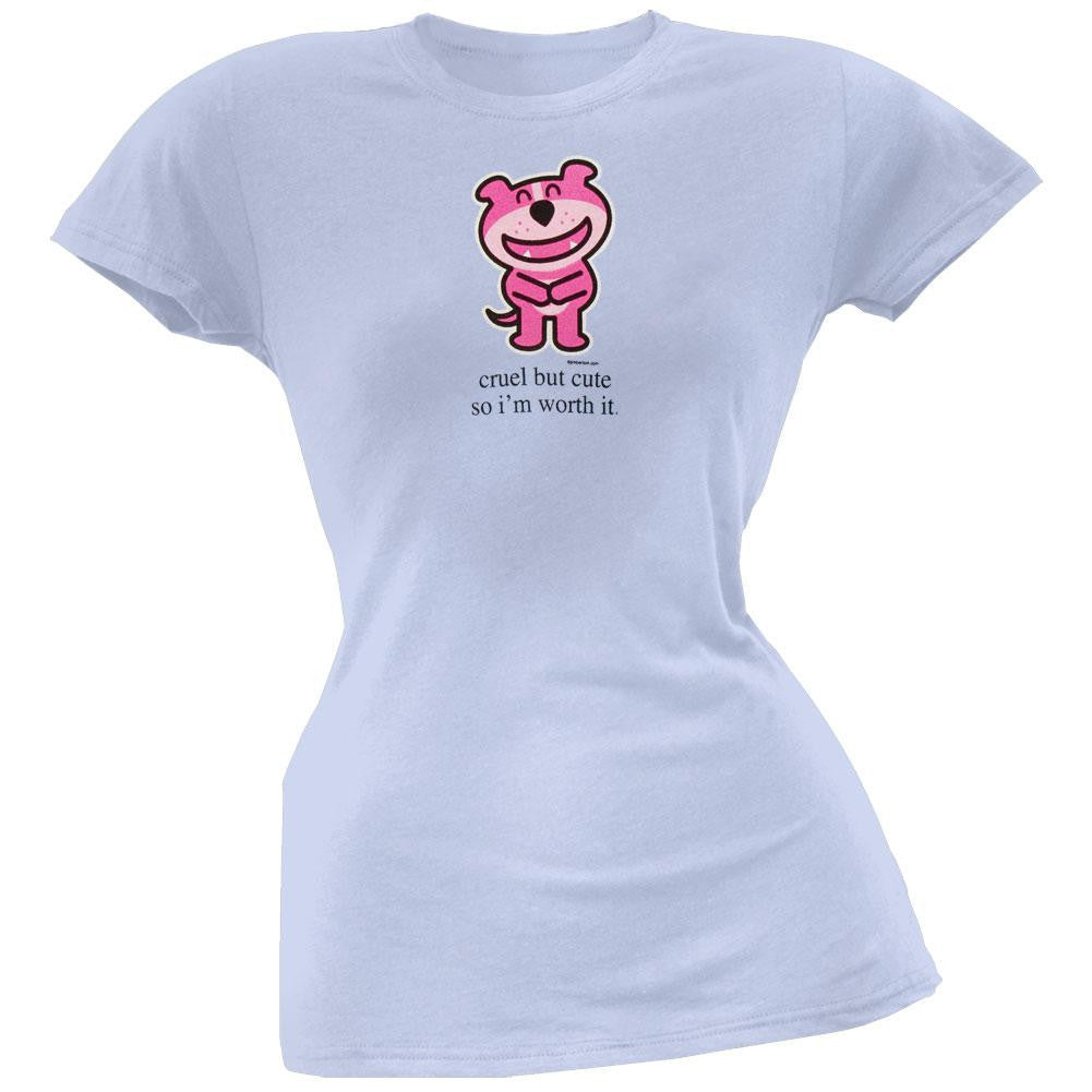 Dog Of Glee - Cruel But Cute Juniors T-Shirt Juniors T-Shirts Dog Of Glee