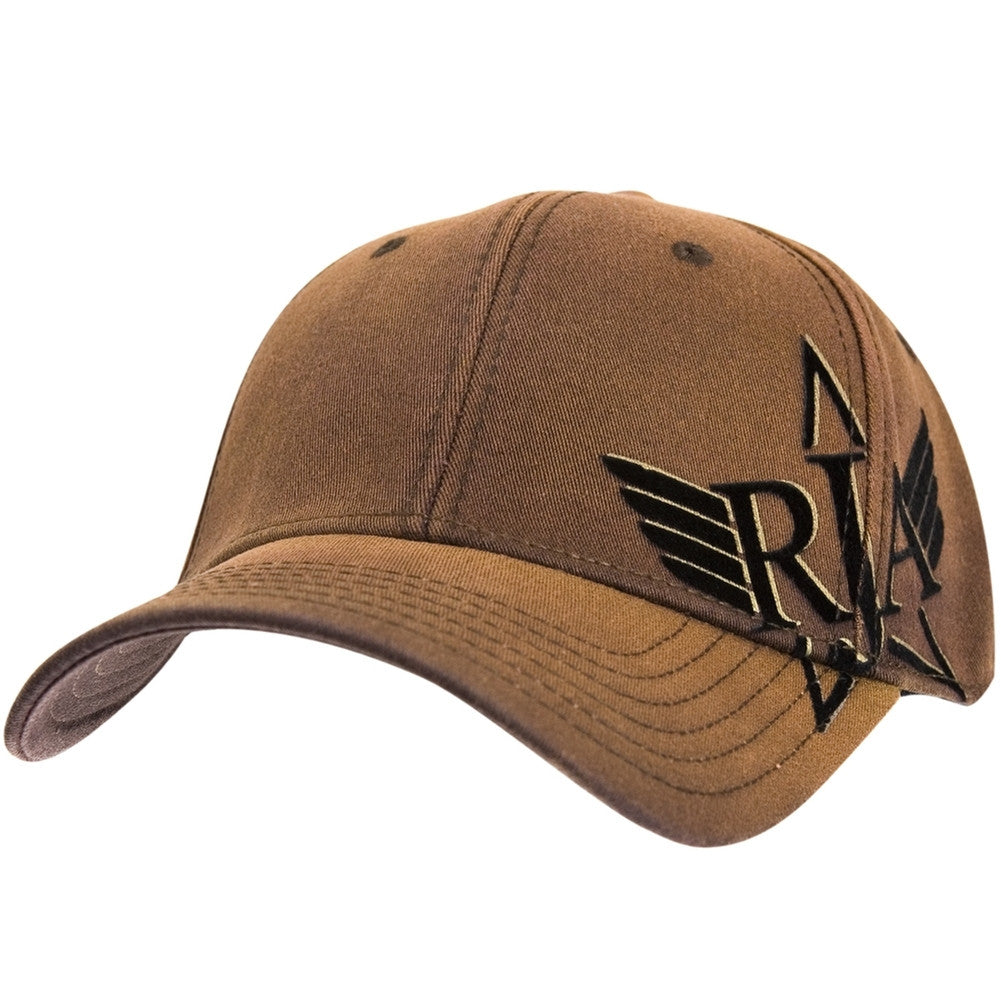Red Jumpsuit Apparatus - Wings Logo Baseball Cap Adjustable Baseball Caps Old Glory OS Brown