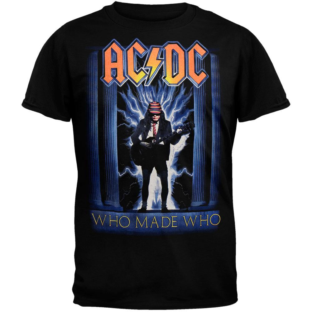 AC/DC - Giant Who Made Who T-Shirt Men's T-Shirts AC/DC SM Black