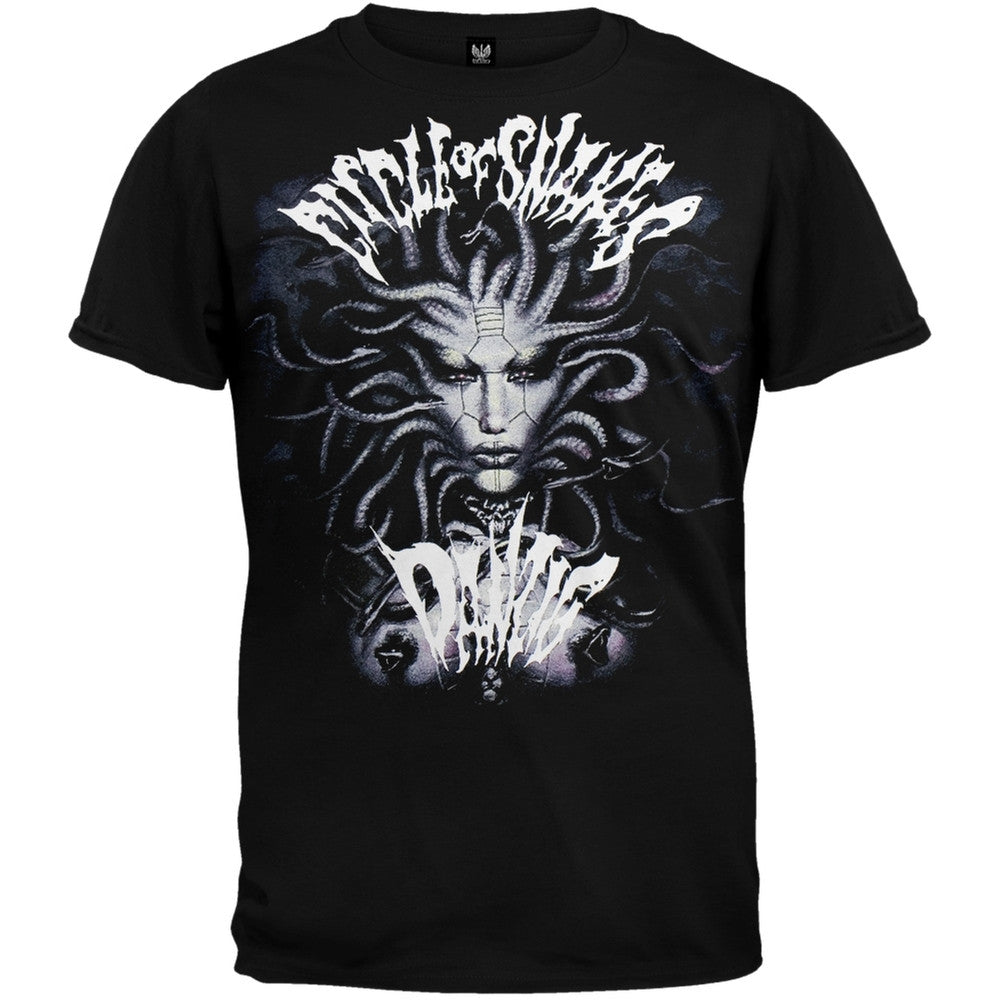Danzig - Circle Of Snakes T-Shirt Men's T-Shirts Danzig SM Black