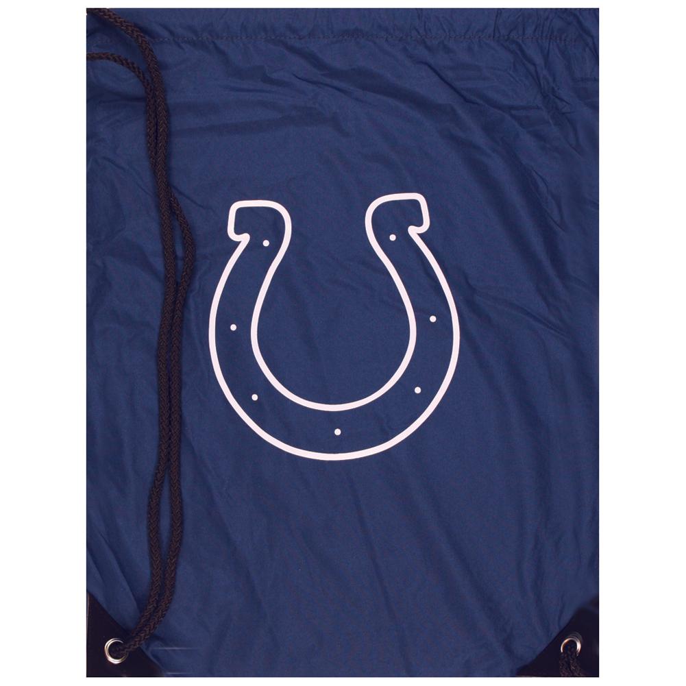 Indianapolis Colts - Logo Nylon Backsack Backsacks Old Glory OS Blue