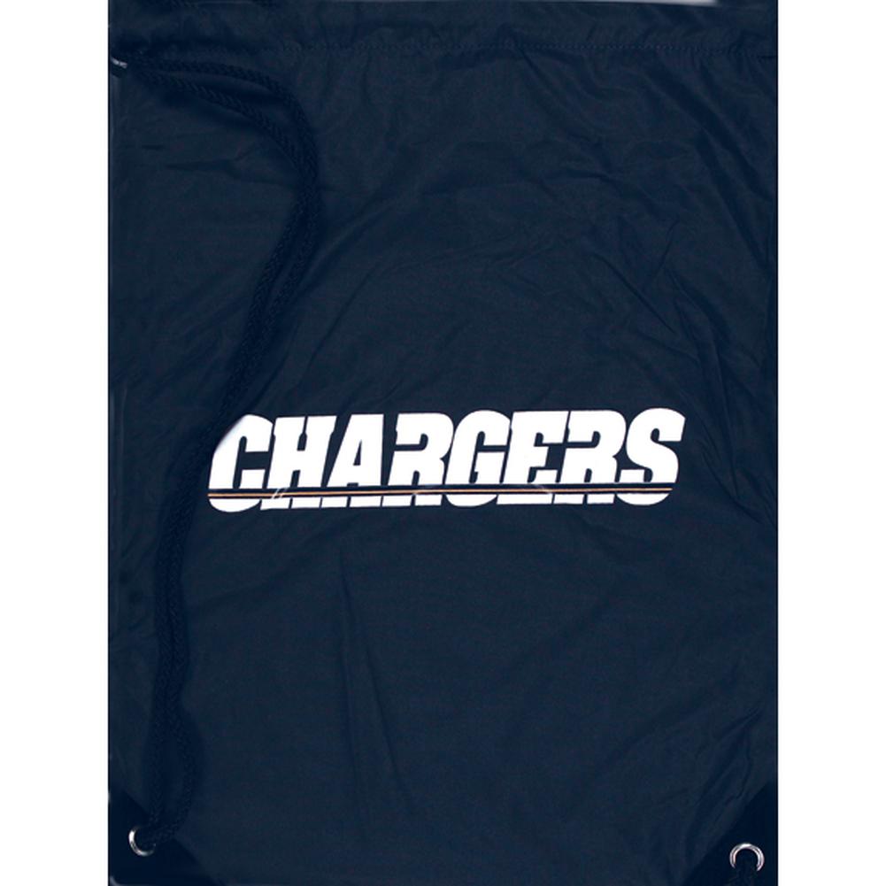 San Diego Chargers - Logo Nylon Backsack Backsacks Old Glory OS Blue