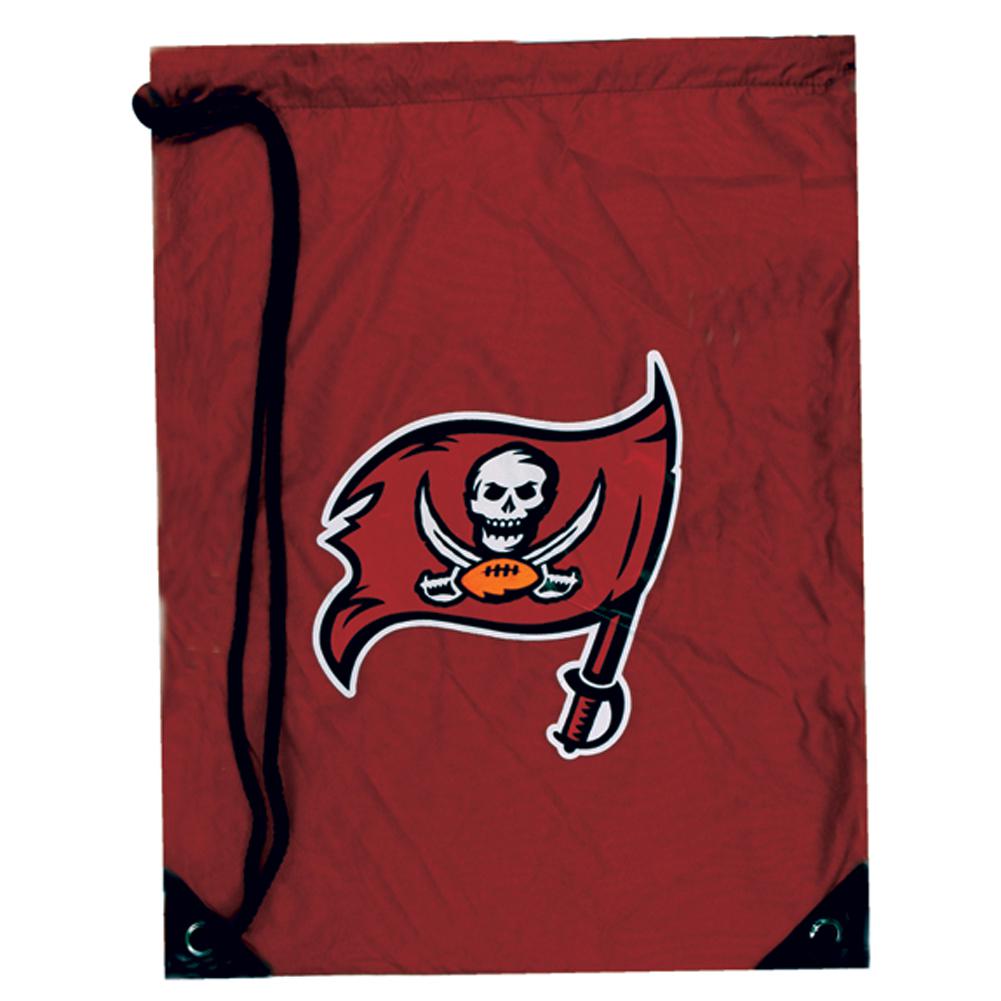 Tampa Bay Buccaneers - Logo Nylon Backsack Backsacks Old Glory OS Red