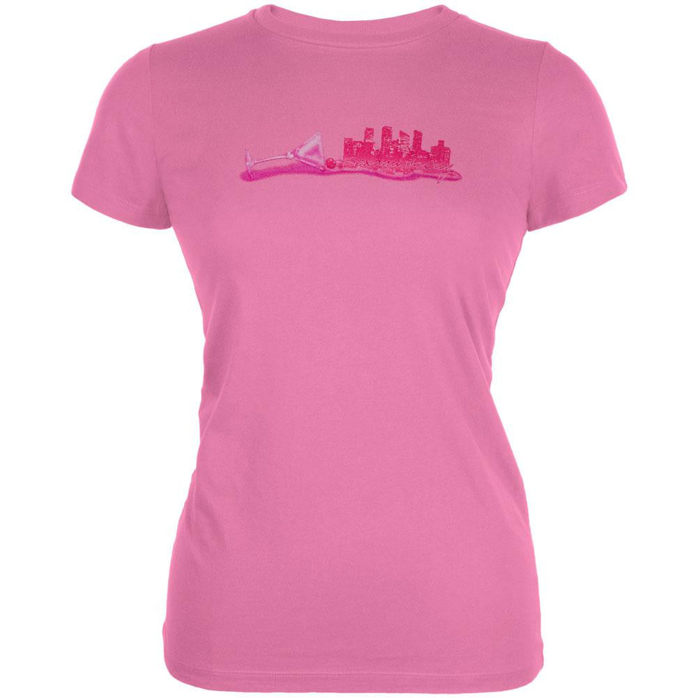 Sex And The City - Have A Cosmo Juniors T-Shirt Juniors T-Shirts Sex and the City LG Pink