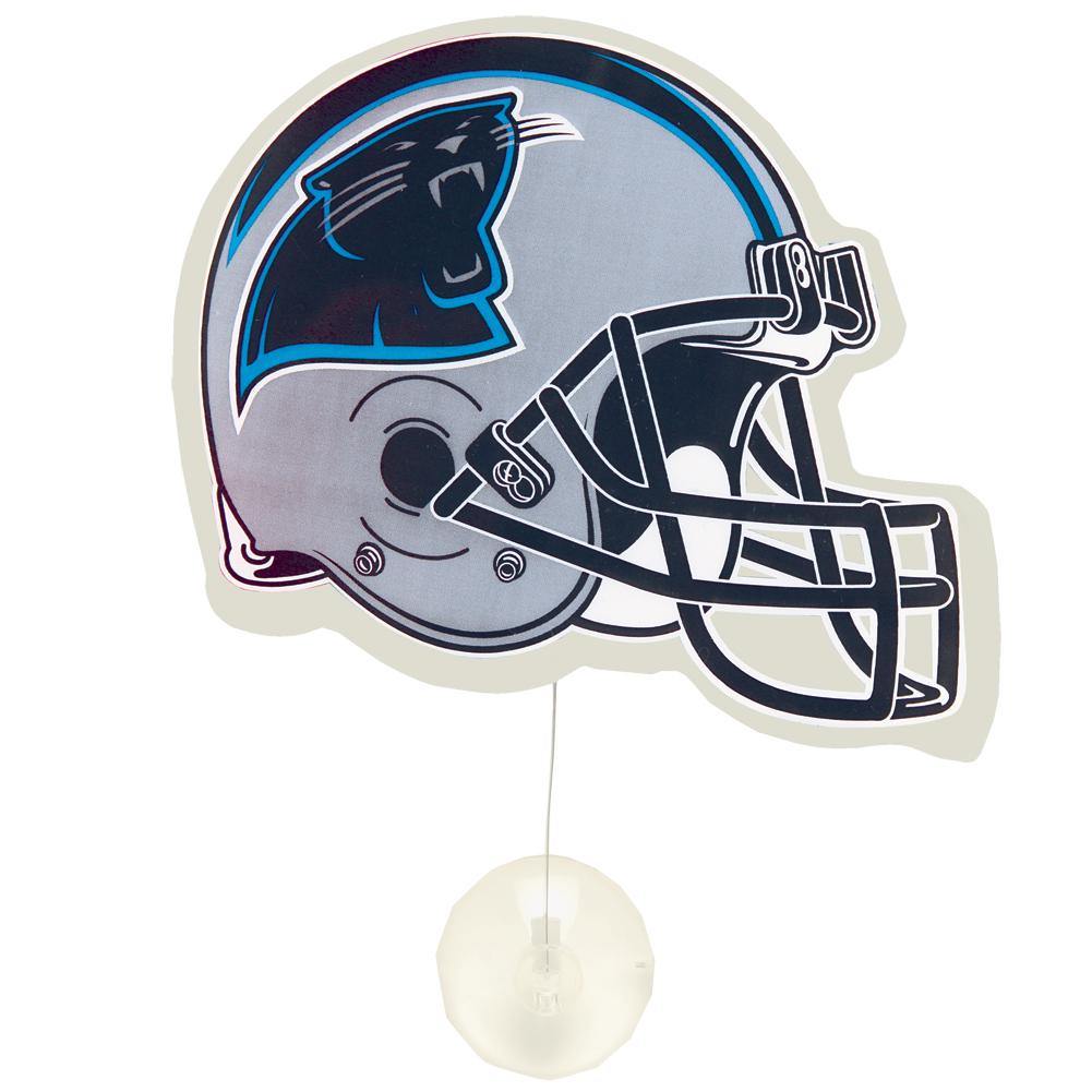 Carolina Panthers - Helmet Fan Wave Fan Waves Old Glory OS Grey