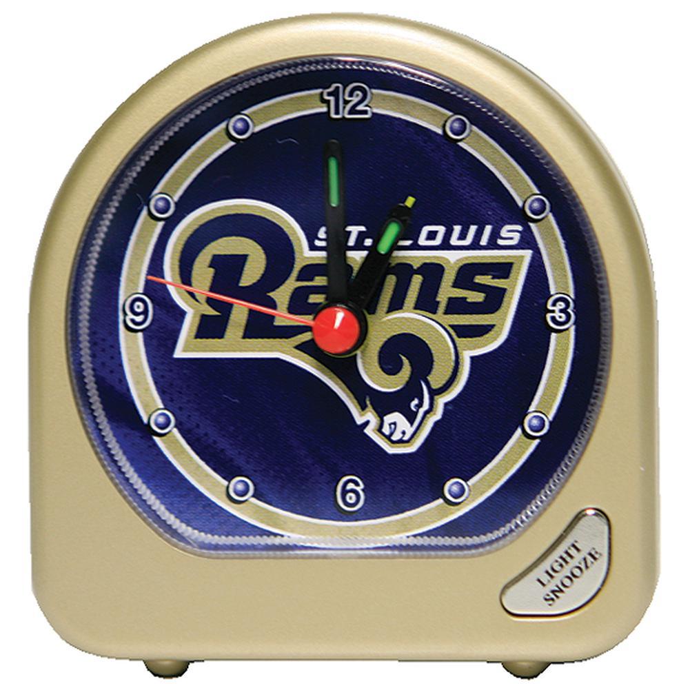 St. Louis Rams - Logo Alarm Clock Clocks Old Glory OS Blue