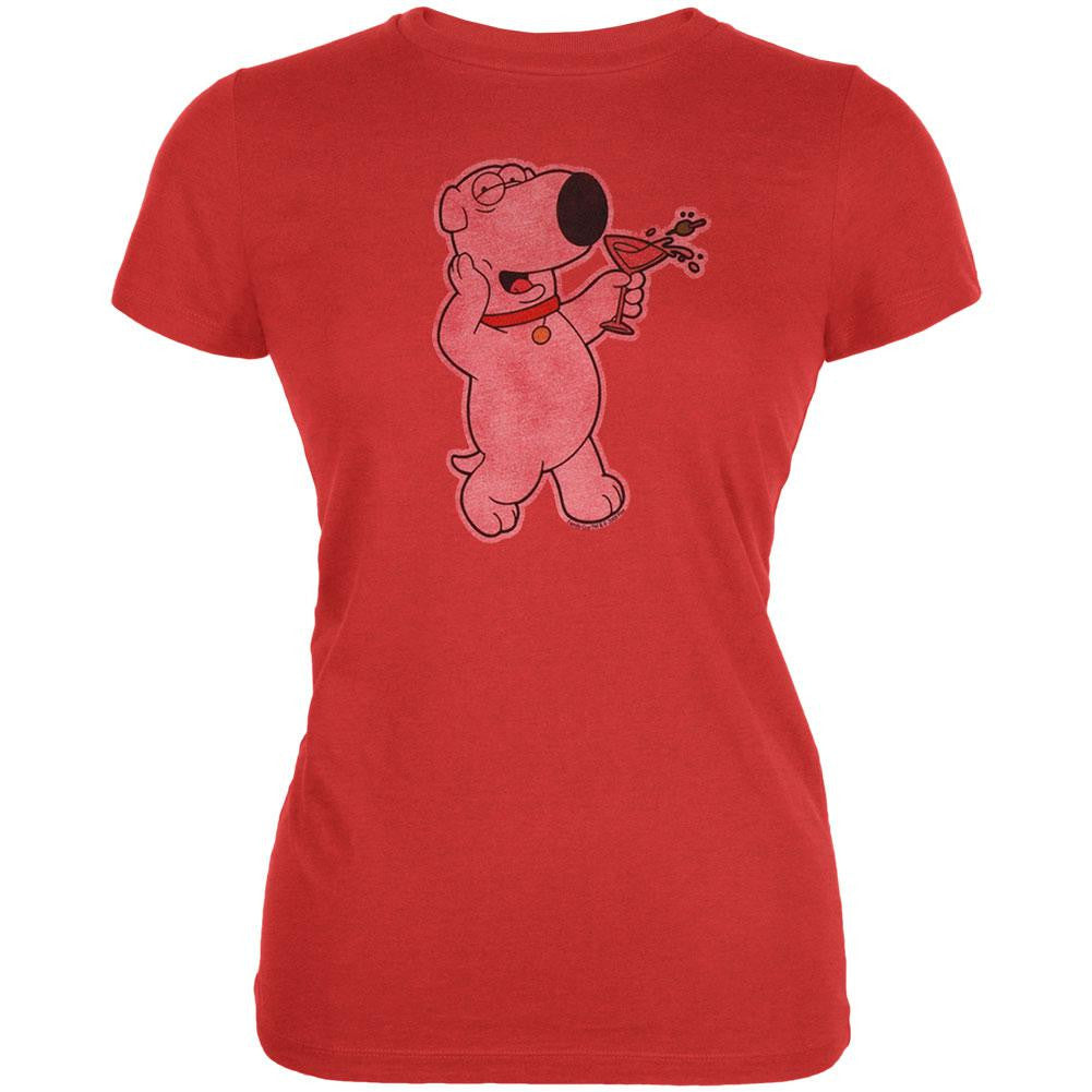 Family Guy - Dry Martini Juniors T-Shirt Juniors T-Shirts Family Guy LG Red