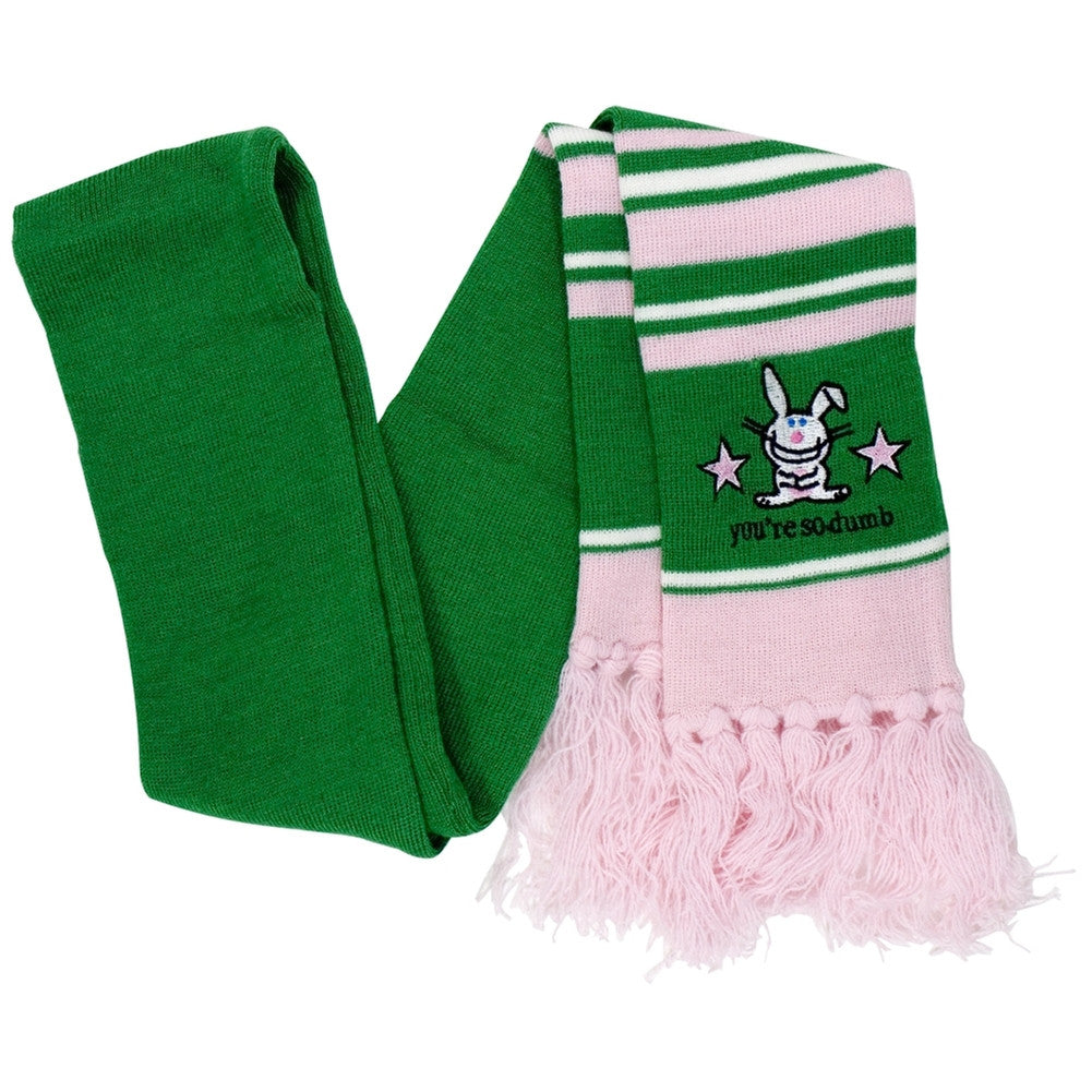 Happy Bunny - You're So Dumb Scarf Scarves & Boas Old Glory