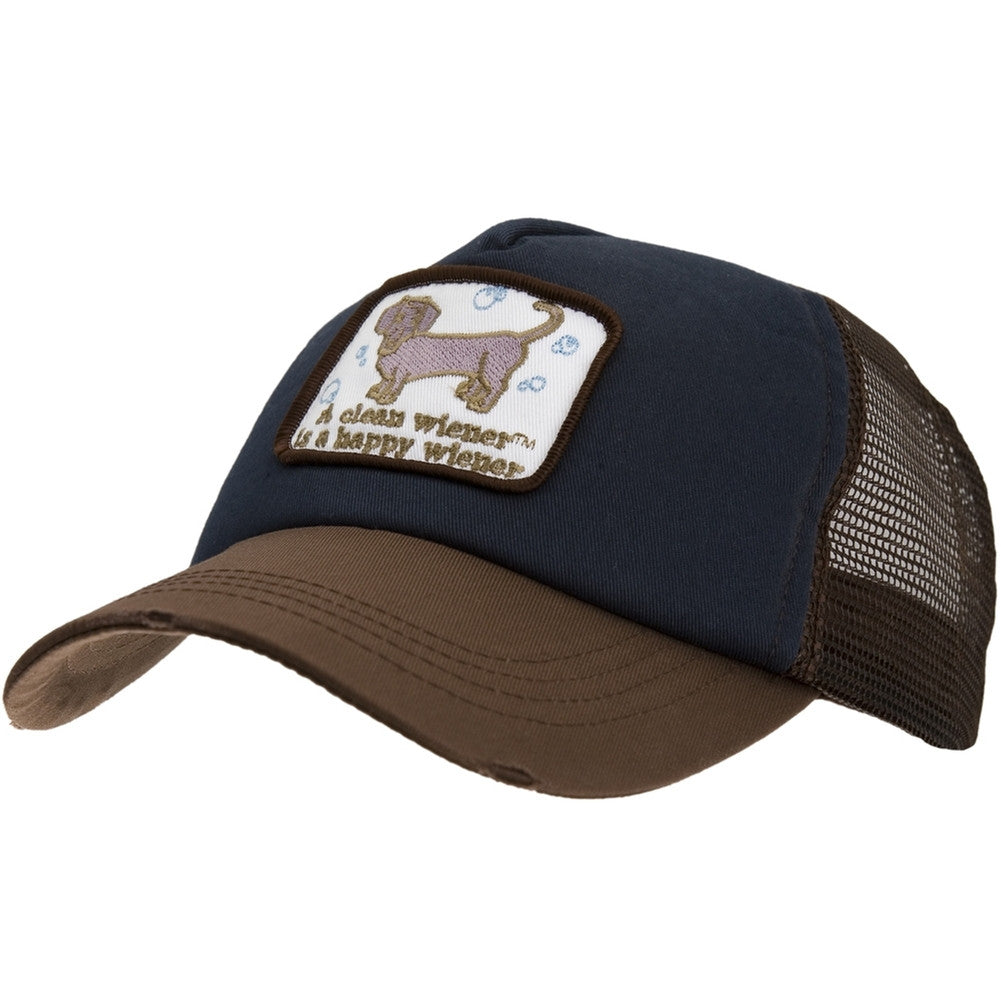 My Wiener - Clean Wiener Truck Cap Trucker Caps Old Glory