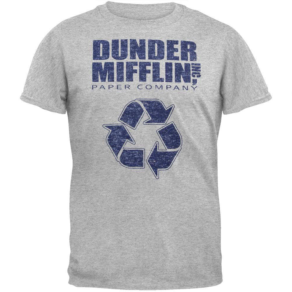 The Office - Recycled T-Shirt Men's T-Shirts The Office 2XL Grey