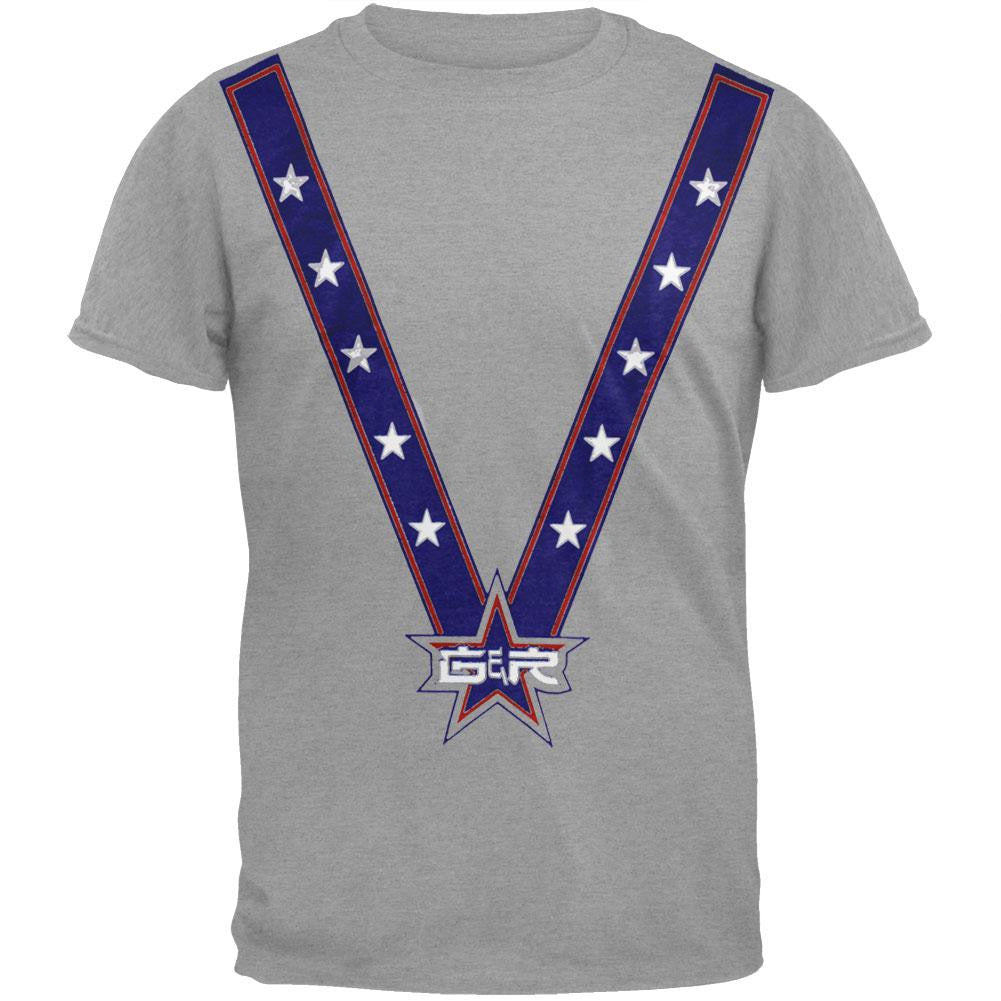 Guns N Roses - Stars & Stripes T-Shirt Men's T-Shirts Guns N' Roses LG Grey