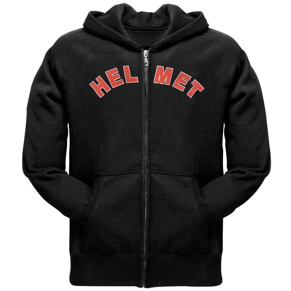 Helmet - Logo Zip Hoodie Men's Hoodies Helmet MD Black