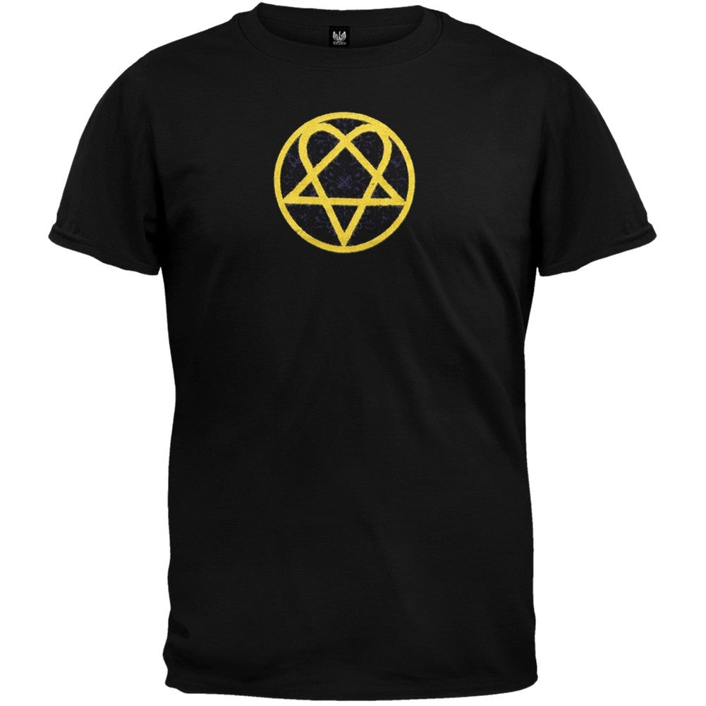 HIM - Heartagram Youth T-Shirt Youth T-Shirts Old Glory MD Black