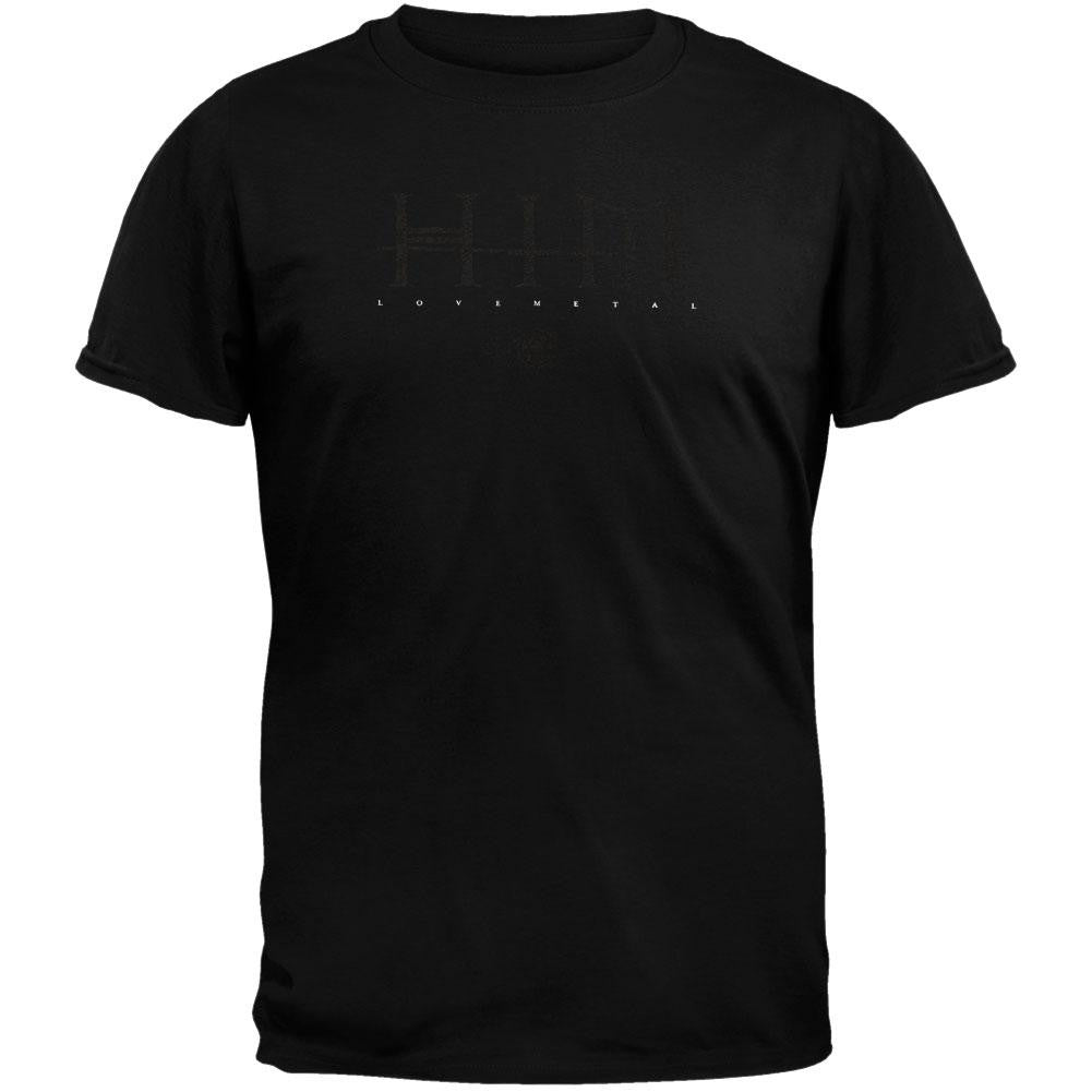 HIM - Love Metal T-Shirt Men's T-Shirts HIM SM Black