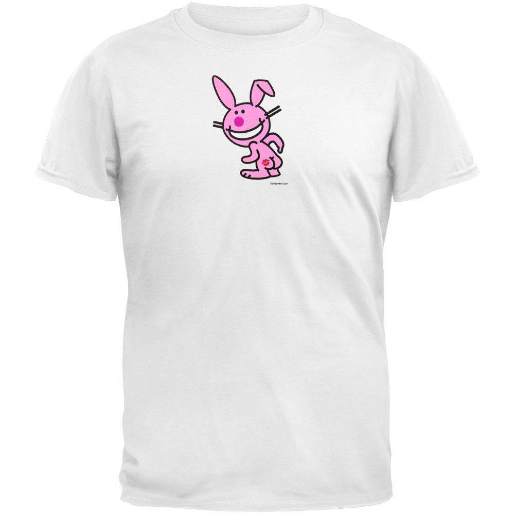 Happy Bunny - Lips On Butt T-Shirt Men's T-Shirts Happy Bunny LG White