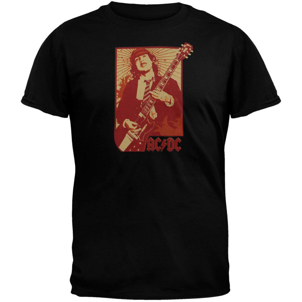 AC/DC - Angus Obey T-Shirt Men's T-Shirts AC/DC LG Black