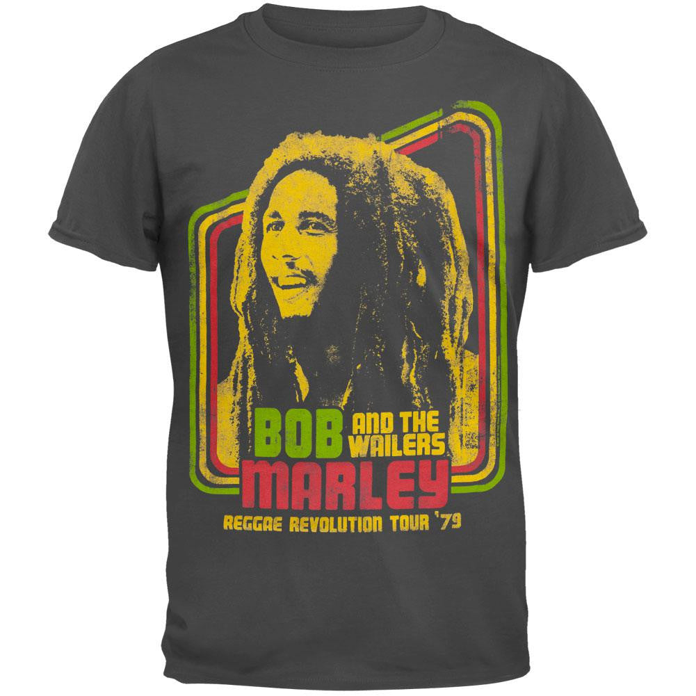 Bob Marley - Revolution T-Shirt Men's T-Shirts Bob Marley SM Black