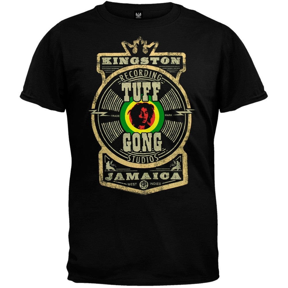 Bob Marley Tuff Gong Record Label Mens T Shirt – Old Glory