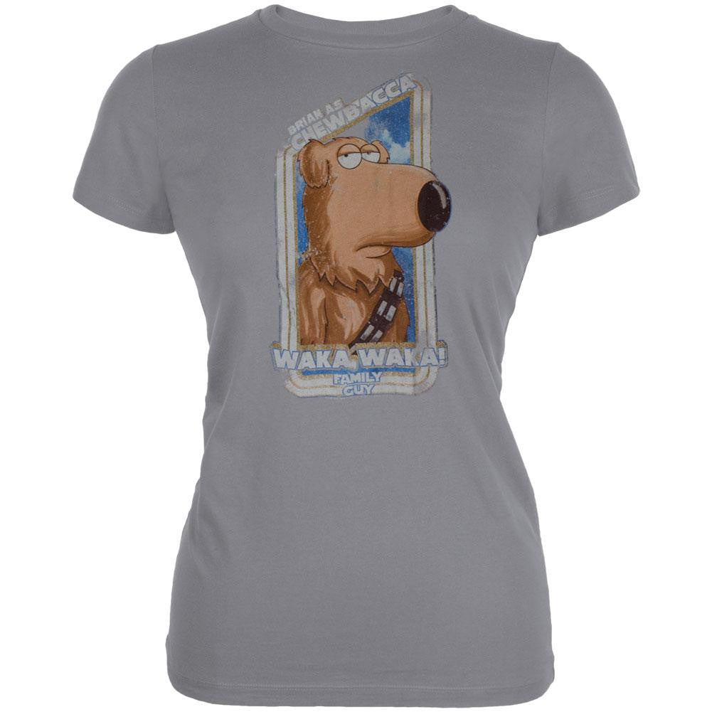 Family Guy - Waka Waka Juniors Soft T-Shirt Juniors T-Shirts Family Guy LG Grey