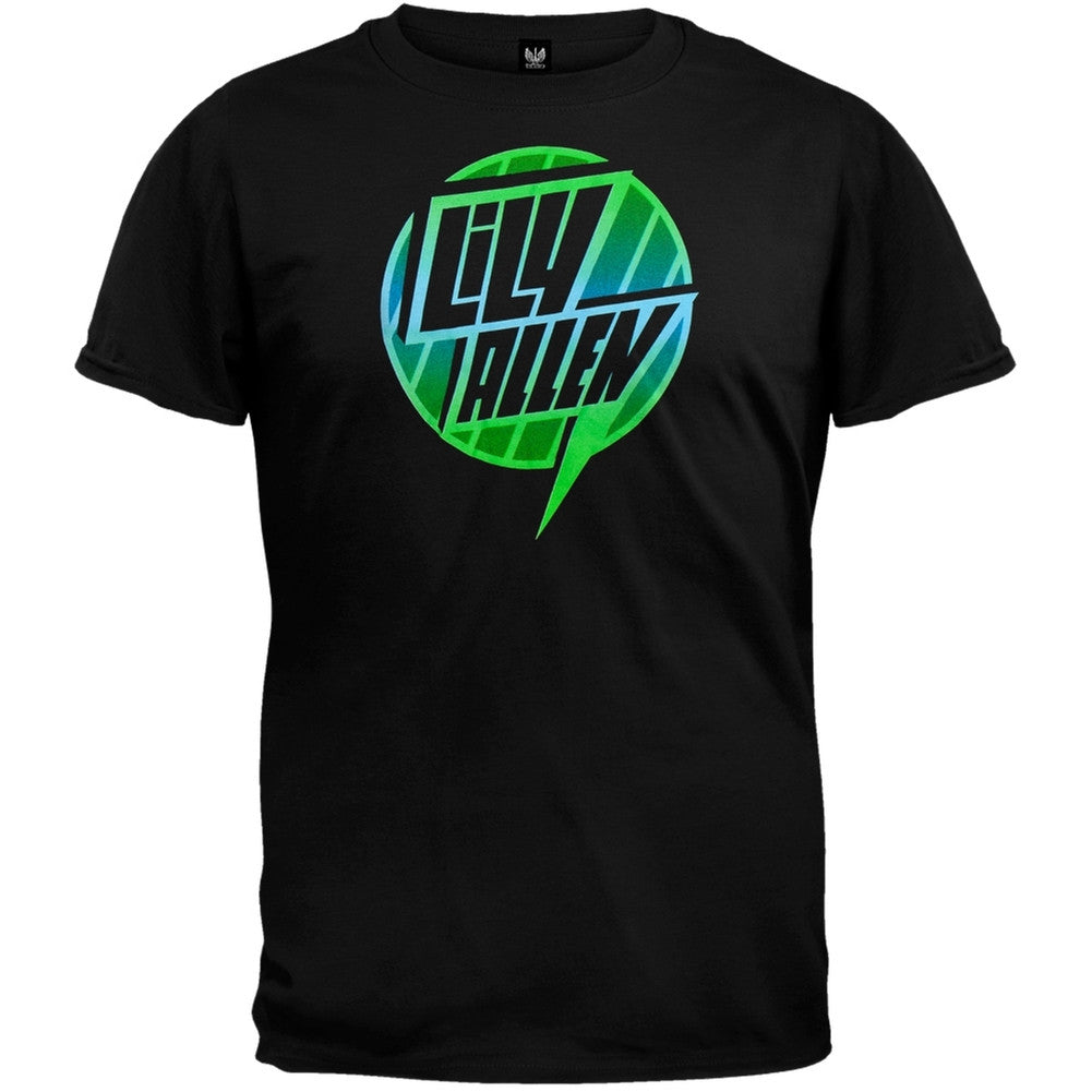 Lily Allen - Logo Soft T-Shirt Men's T-Shirts Lily Allen LG Black
