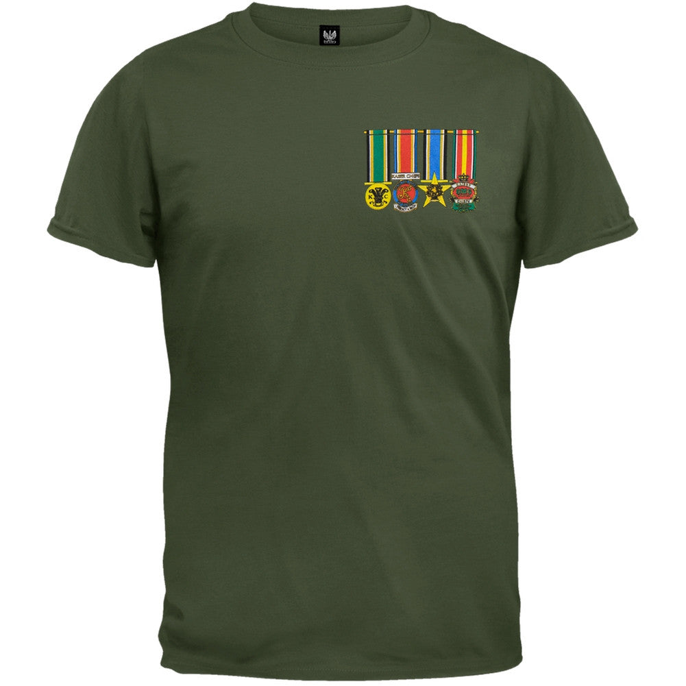 Kasier Chiefs - Olive Badge T-Shirt Men's T-Shirts Kaiser Chiefs SM Dark Green