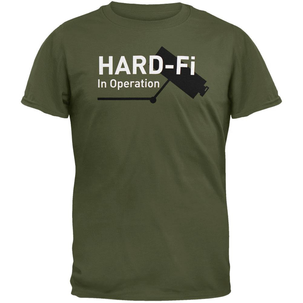 Hard-Fi - In Operation T-Shirt Men's T-Shirts Hard-Fi SM Green