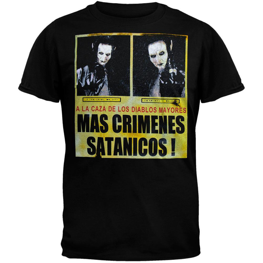 Mortiis - Satanicos T-Shirt Men's T-Shirts Mortiis LG Black