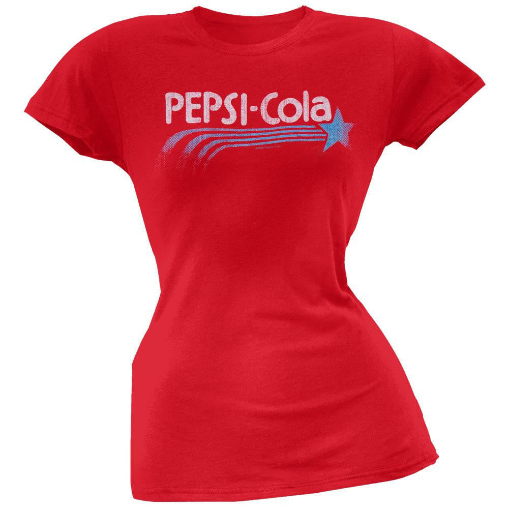 Pepsi - Stargazer Juniors T-Shirt Juniors T-Shirts Pepsi LG Red