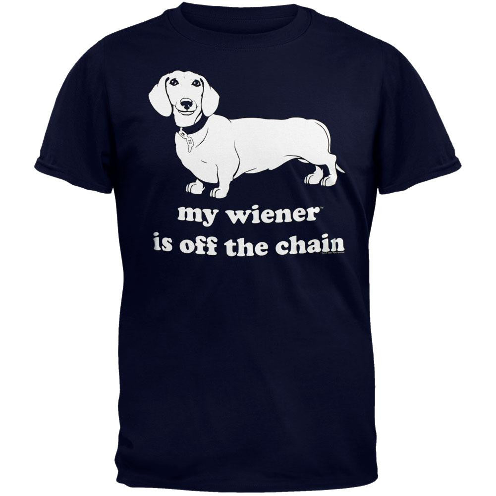 My Wiener - Off The Chain T-Shirt Men's T-Shirts My Wiener LG Blue