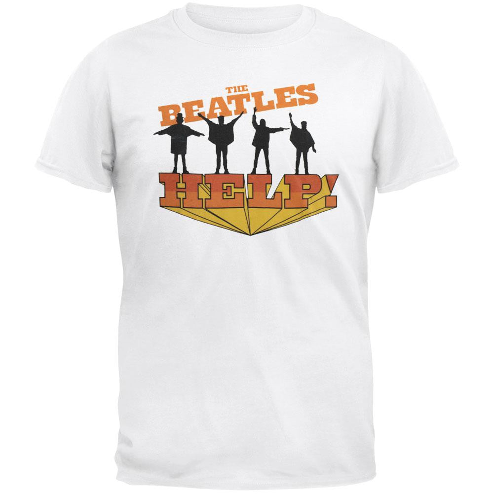 The Beatles - Help! Yesterday T-Shirt Men's T-Shirts The Beatles 2XL White