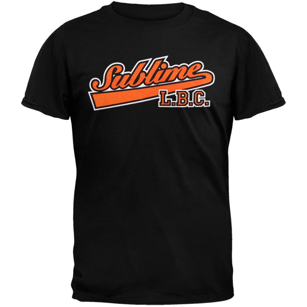 Sublime - LBC T-Shirt Men's T-Shirts Sublime LG Black