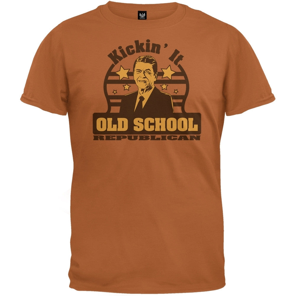 Ronald Reagan - Old School Republican T-Shirt Men's T-Shirts Old Glory