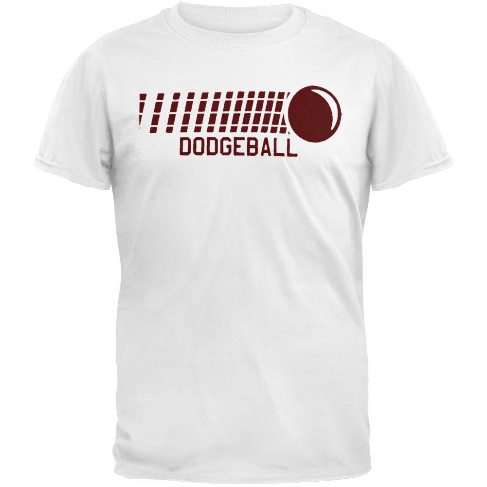 Dodgeball - Sport Of Violence T-Shirt Men's T-Shirts Dodgeball SM White