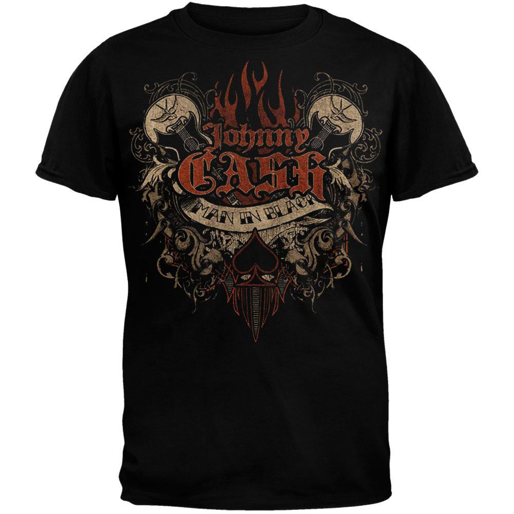 Johnny Cash - Man In Black T-Shirt Men's T-Shirts Johnny Cash 2XL Black