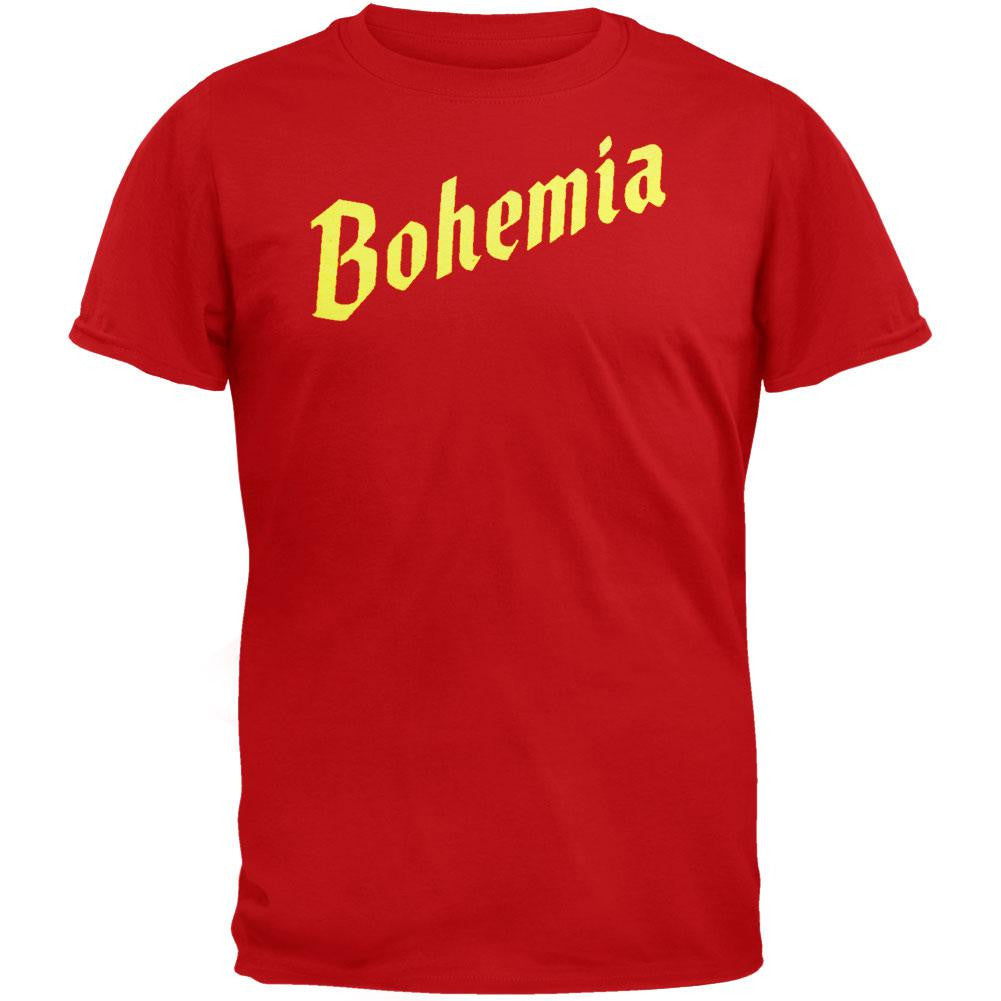 Bohemia - Logo T-Shirt Men's T-Shirts Bohemia XL Red