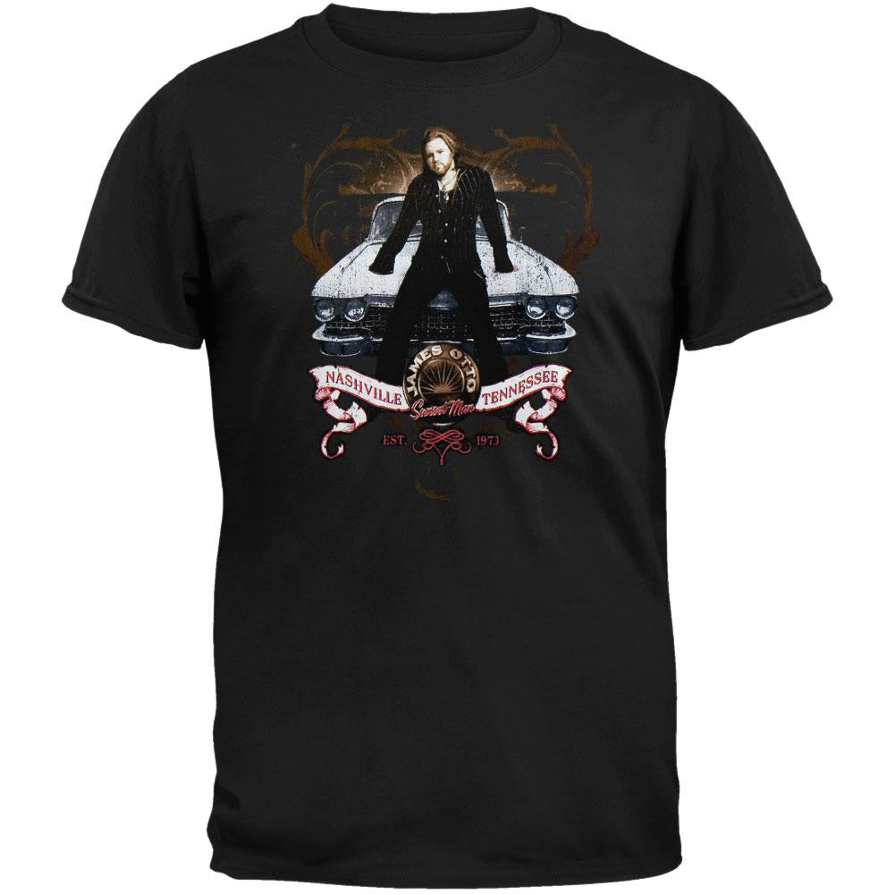 James Otto - Lean Back T-Shirt Men's T-Shirts James Otto LG Black
