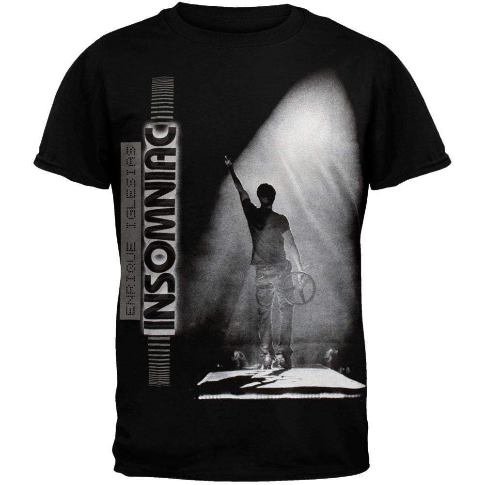 Enrique Iglesias - Insomniac T-Shirt Men's T-Shirts Enrique Iglesias XL Black