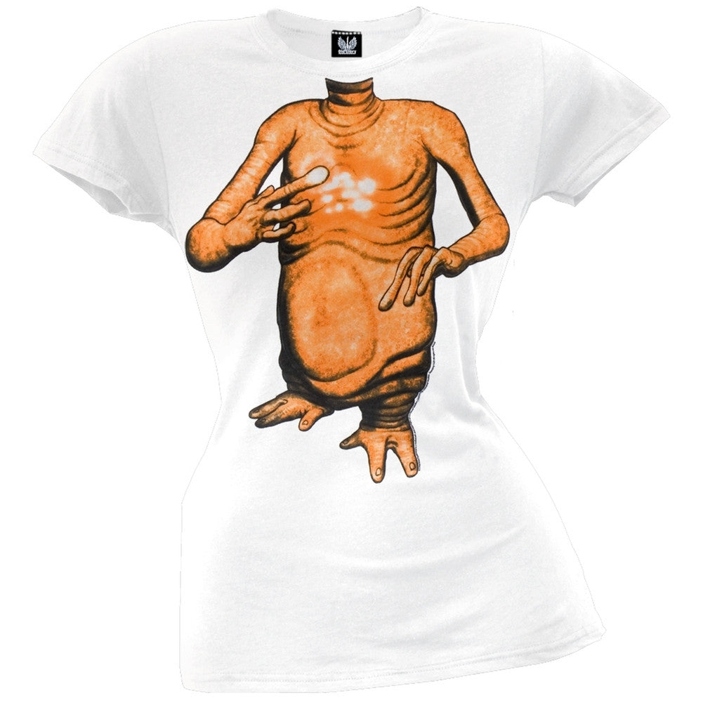 ET - Body Juniors Costume T-Shirt Juniors T-Shirts E.T. SM White