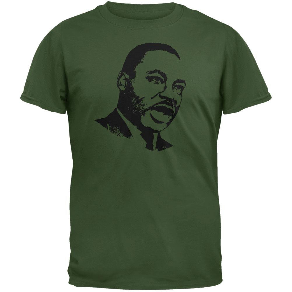 Martin Luther King Jr. T-Shirt - Green Men's T-Shirts Martin Luther King, Jr. 2XL Green