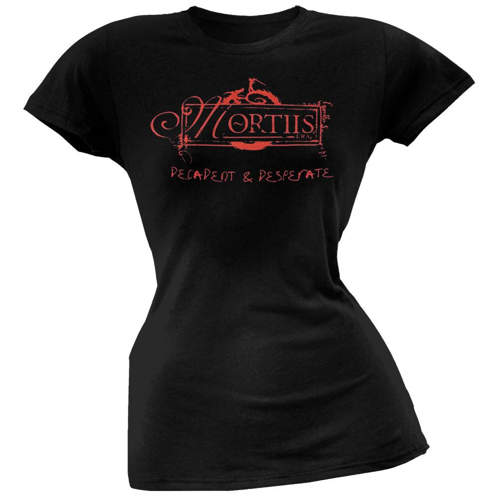 Mortiis - Decadent Juniors T-Shirt Juniors T-Shirts Mortiis LG Black