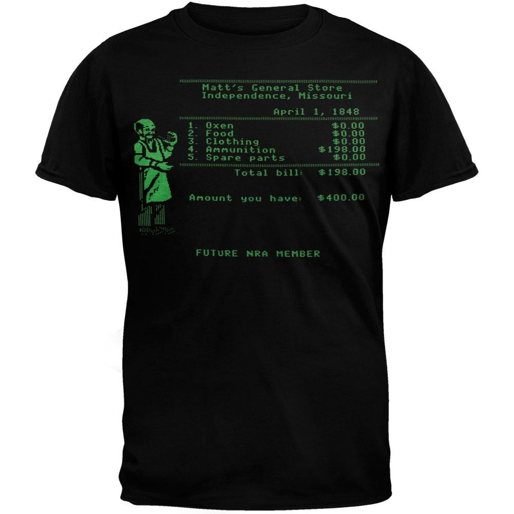 Oregon Trail - NRA Member T-Shirt Men's T-Shirts Oregon Trail LG Black