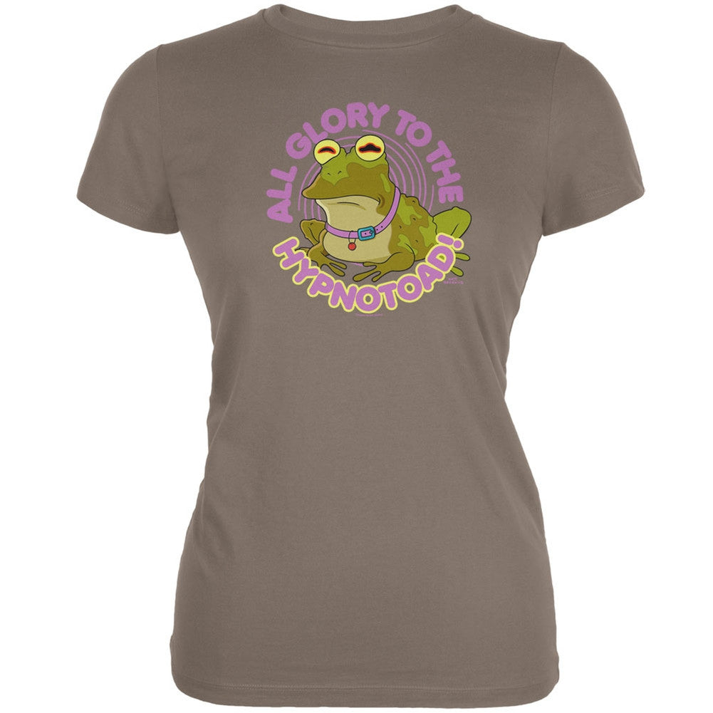 Futurama - Hypnotoad Ladies T-Shirt Women's T-Shirts Futurama SM Brown