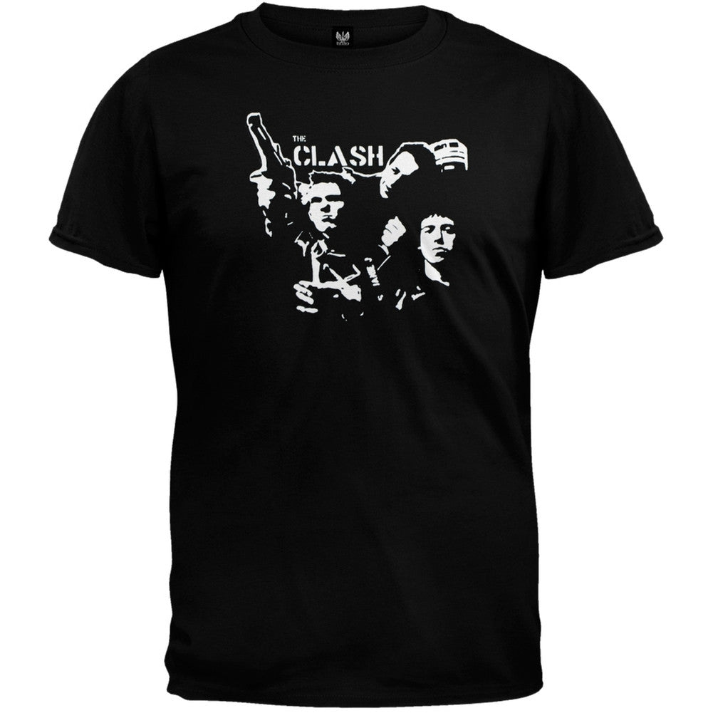 The Clash - Shadow Photo T-Shirt Men's T-Shirts The Clash