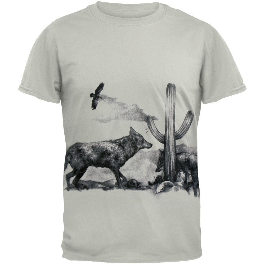 The Like - Wolves Soft T-Shirt Men's T-Shirts Like, The LG Grey